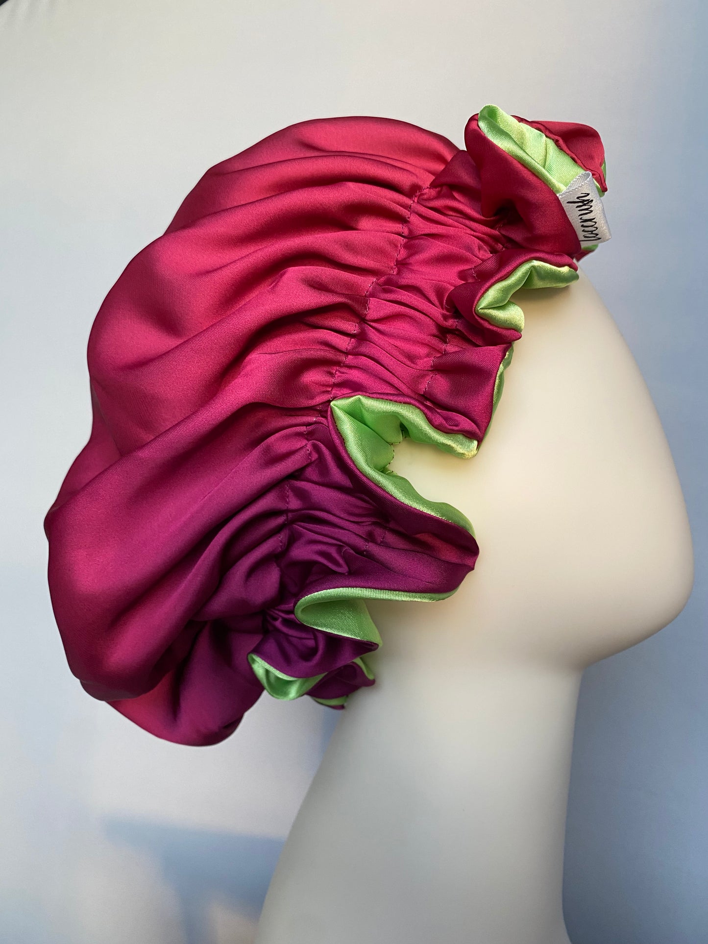 Ombré print + Lime, Size X-Small: Pre-Made & Ready To Ship